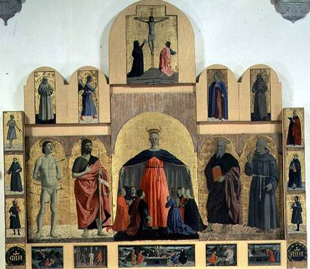 The Misericordia Altarpiece from Piero della Francesca