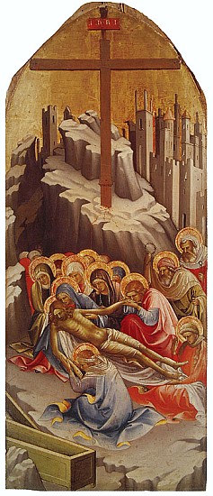The Entombment of Christ from (Piero di Giovanni) Lorenzo Monaco