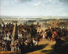 The French Army Pulling Down the Rosbach Column, 18th October 1806