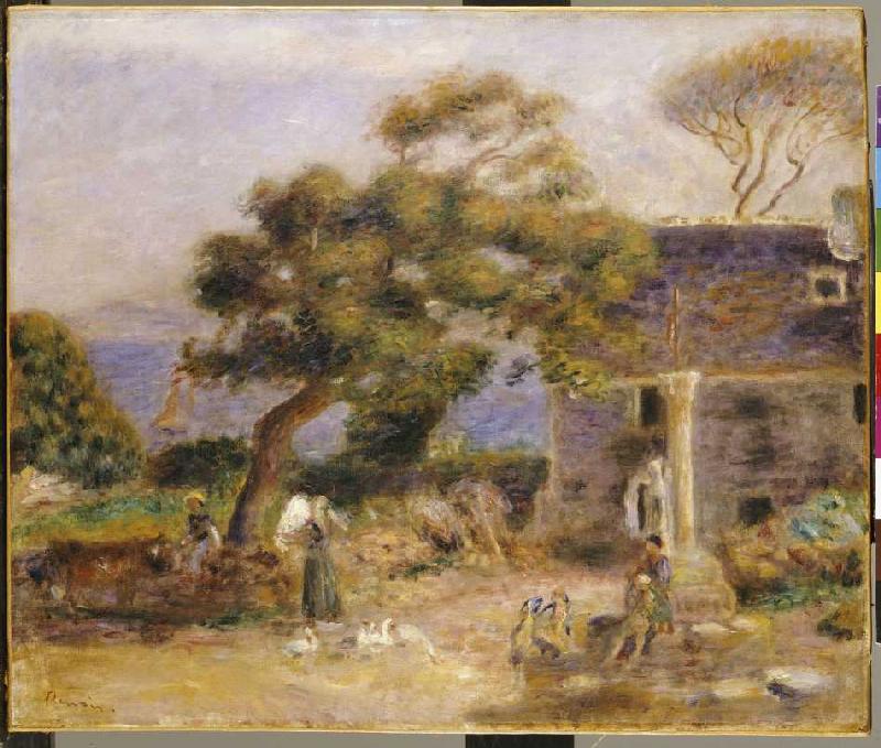 Blick auf Treboul from Pierre-Auguste Renoir