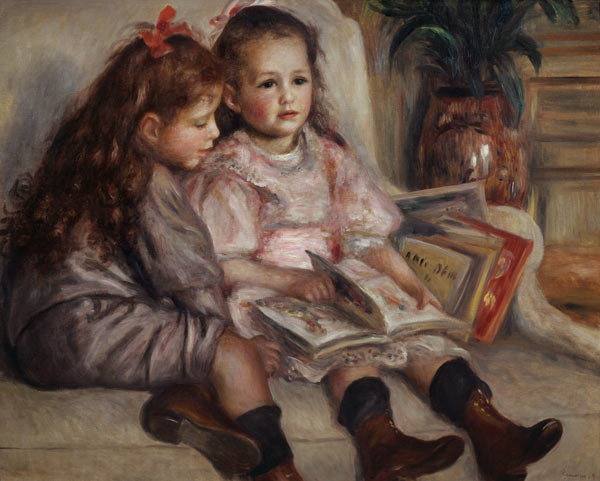Jean und Geneviève Caillebotte from Pierre-Auguste Renoir