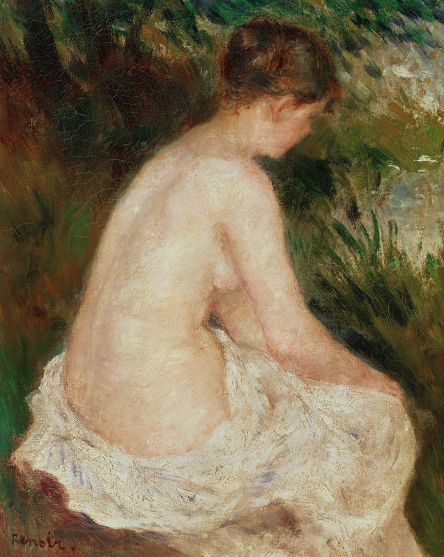 Bather from Pierre-Auguste Renoir