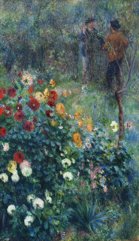 Der Garden an der Rue Cortot, Montmartre from Pierre-Auguste Renoir