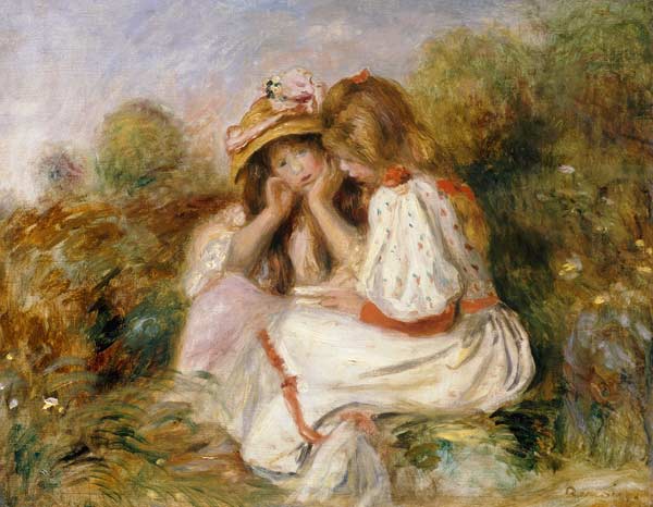 Deux Fillettes from Pierre-Auguste Renoir