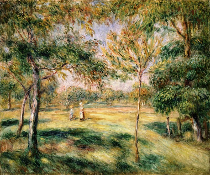 Im Baumgarten from Pierre-Auguste Renoir
