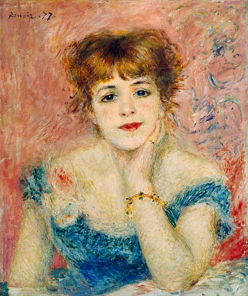 Jeanne Samary from Pierre-Auguste Renoir