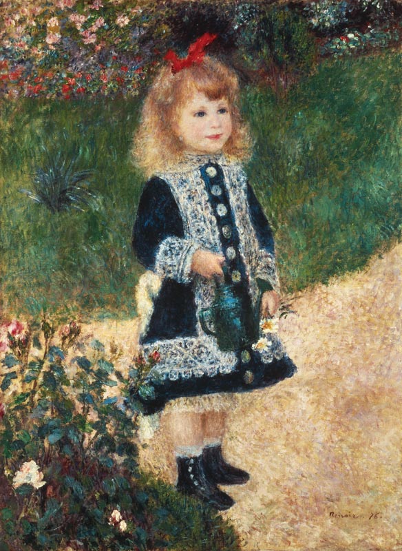 Mädchen mit Gießkanne from Pierre-Auguste Renoir