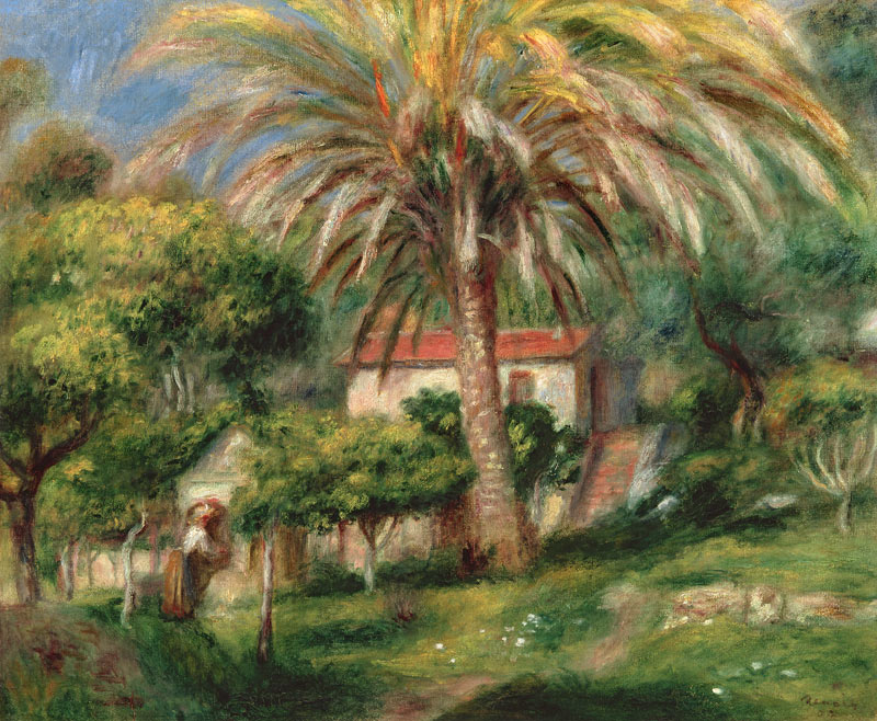 Palm Trees from Pierre-Auguste Renoir