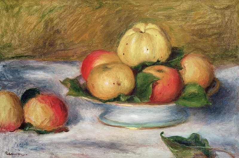 Still Life with Apples from Pierre-Auguste Renoir