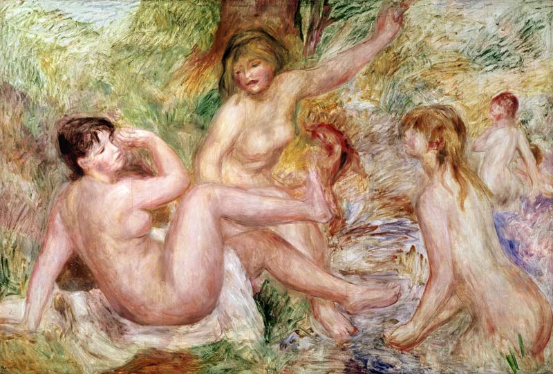 Study for the Large Bathers from Pierre-Auguste Renoir