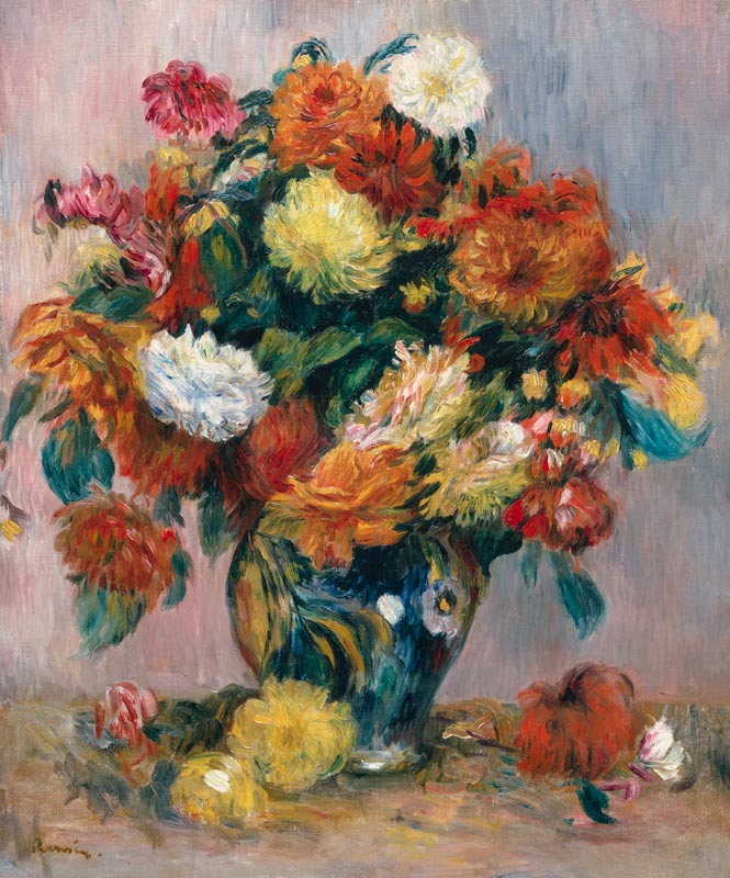 Vase of Flowers from Pierre-Auguste Renoir
