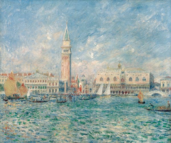 Venice (The Doge’s Palace) from Pierre-Auguste Renoir