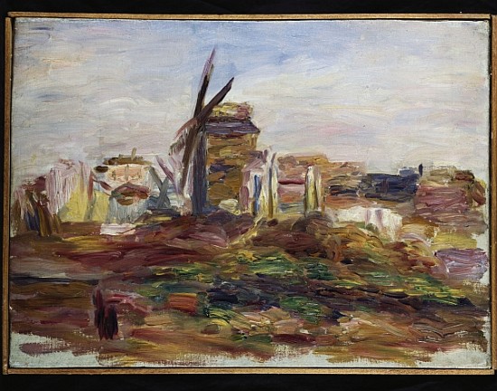 A Windmill from Pierre-Auguste Renoir