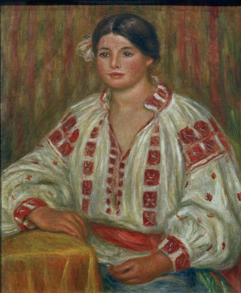 A.Renoir, Die bulgarische Bluse from Pierre-Auguste Renoir