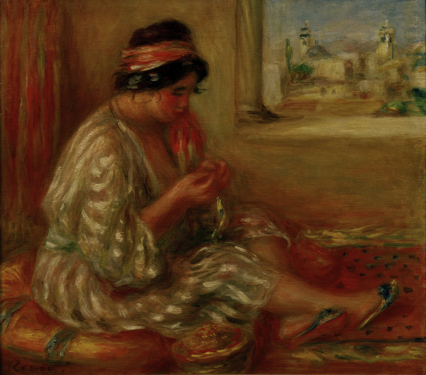 A.Renoir, Gabrielle als Algerierin from Pierre-Auguste Renoir