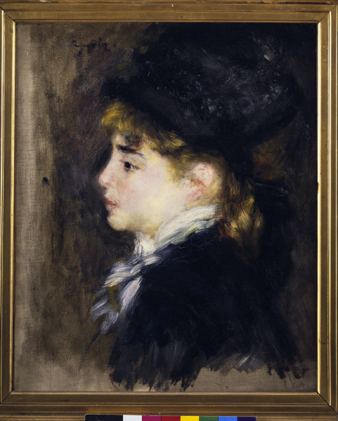A.Renoir, Weibliches Bildnis (Margot) from Pierre-Auguste Renoir