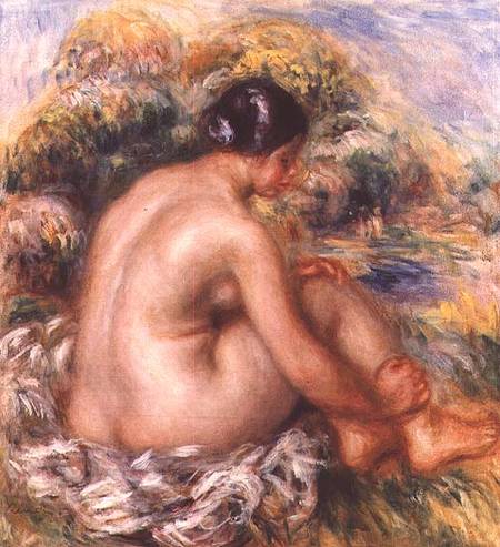 Bather from Pierre-Auguste Renoir