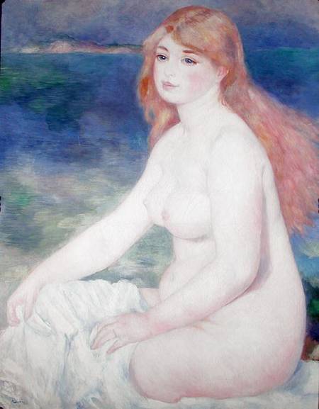 Bather (Blonde Bather II) from Pierre-Auguste Renoir
