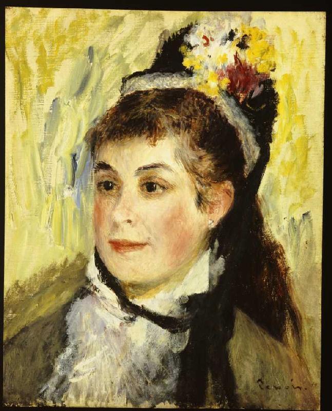 Bildnis der Madame Edmond Renoir from Pierre-Auguste Renoir