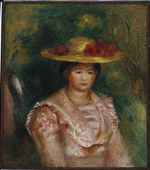 Bust of a Woman (Gabrielle) from Pierre-Auguste Renoir