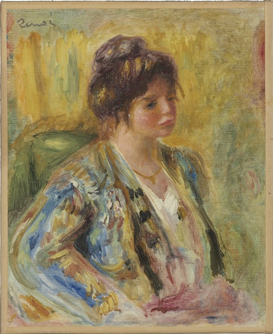 Buste de femme en costume oriental from Pierre-Auguste Renoir