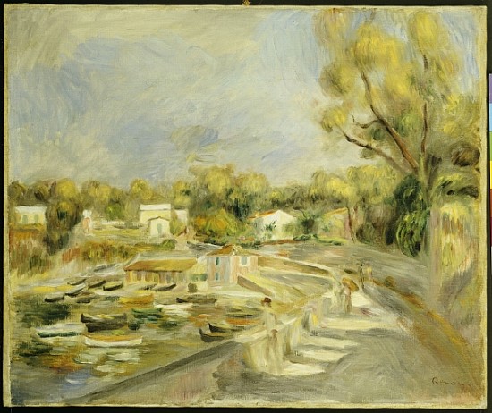 Cagnes Countryside from Pierre-Auguste Renoir