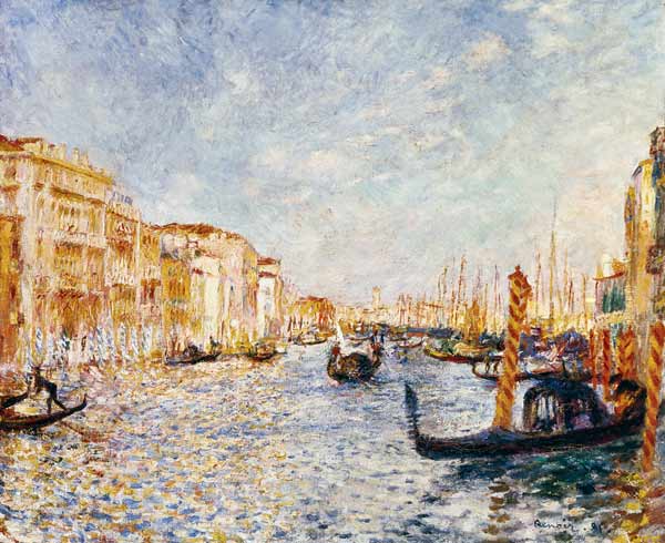 Renoir / Canal Grande in Venice / 1881 from Pierre-Auguste Renoir