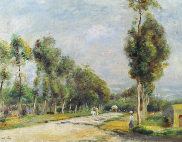 Chaussee bei Louvecienne from Pierre-Auguste Renoir