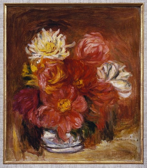 Dahlia, c.1890 from Pierre-Auguste Renoir