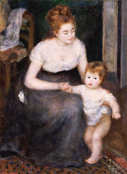 Die ersten Schritte from Pierre-Auguste Renoir