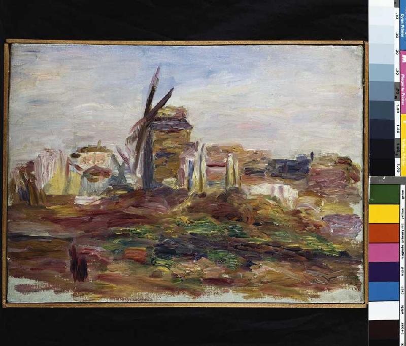 Eine Windmühle. from Pierre-Auguste Renoir