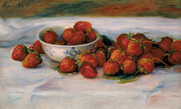 Erdbeeren. from Pierre-Auguste Renoir