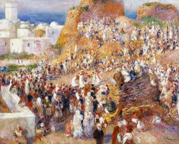 A.Renoir, La Mosquee, fete arabe from Pierre-Auguste Renoir