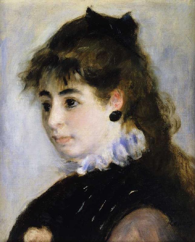 Fräulein Henriette Henriot from Pierre-Auguste Renoir