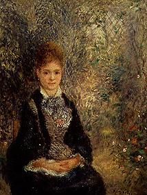 Junge Frau im Garten (La Grisette) from Pierre-Auguste Renoir