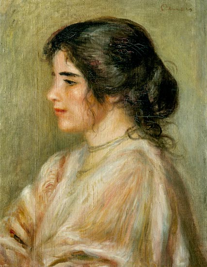 Gabrielle im Profil from Pierre-Auguste Renoir