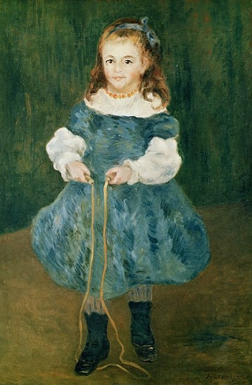 Girl with a skipping rope from Pierre-Auguste Renoir