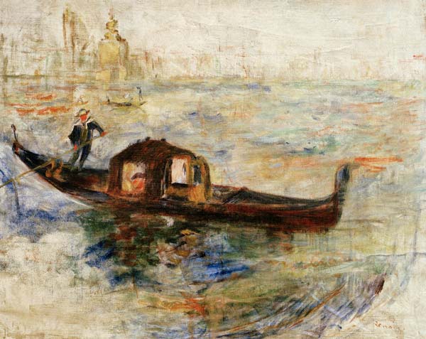 Renoir / Gondola in Venice / 1881 from Pierre-Auguste Renoir