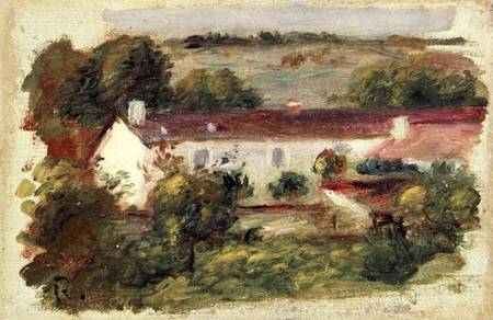 House at Essoyes from Pierre-Auguste Renoir