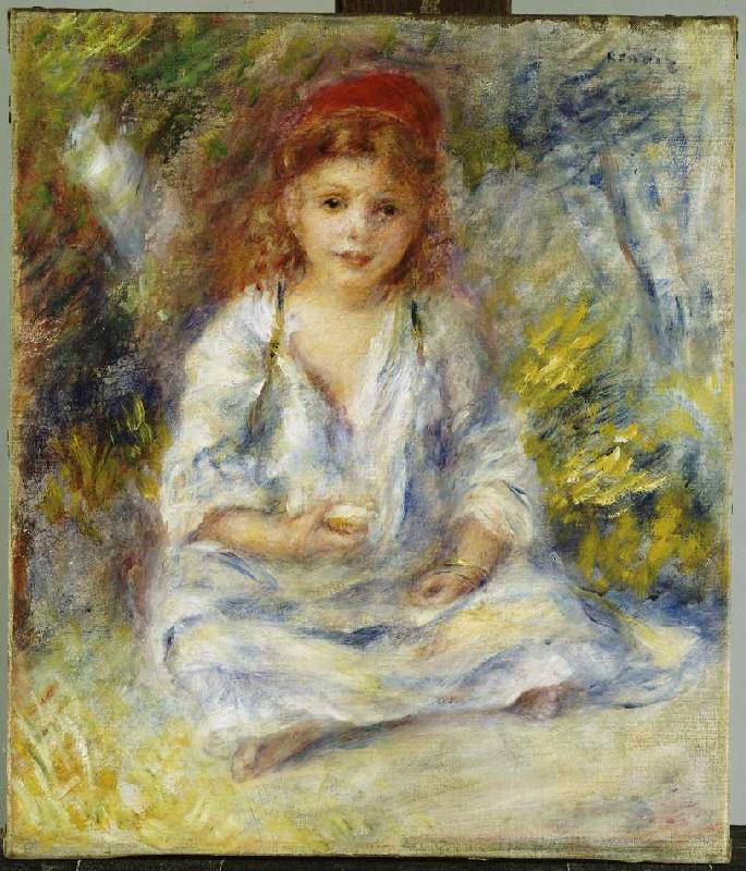 Kleines algerisches Mädchen from Pierre-Auguste Renoir