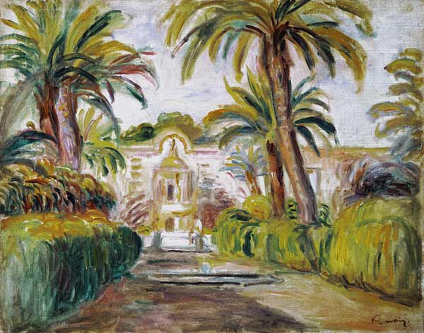 The Palm Trees from Pierre-Auguste Renoir