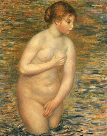 Nude In The Water from Pierre-Auguste Renoir