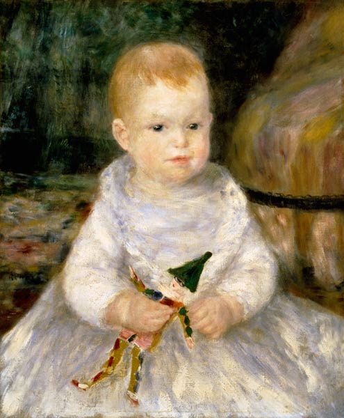 Child with a Punch puppet from Pierre-Auguste Renoir