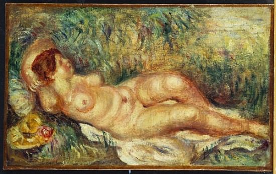 Outstretched Nude from Pierre-Auguste Renoir