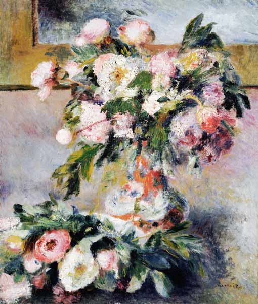 Peonies from Pierre-Auguste Renoir