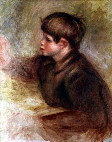 Portrait of Coco painting from Pierre-Auguste Renoir