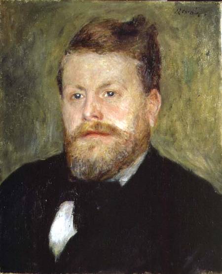 Portrait of Jacques Eugene Spuller from Pierre-Auguste Renoir