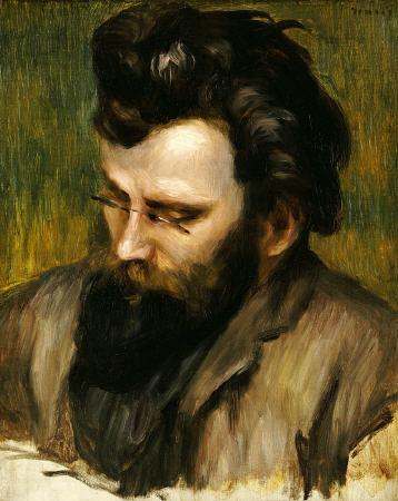 Portrait De Claude Terrasse from Pierre-Auguste Renoir