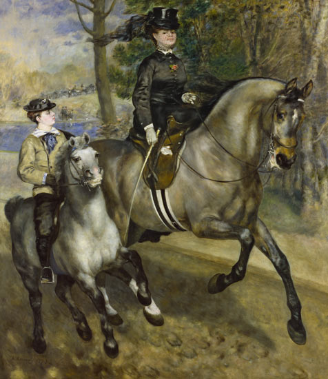 Reiter im Bois. from Pierre-Auguste Renoir