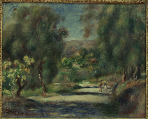 Renoir / Paysage de Cagnes / 1900 from Pierre-Auguste Renoir